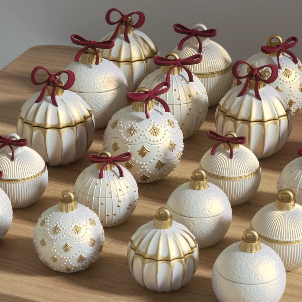 Silicone Candle Mold – Bauble Candle Jar