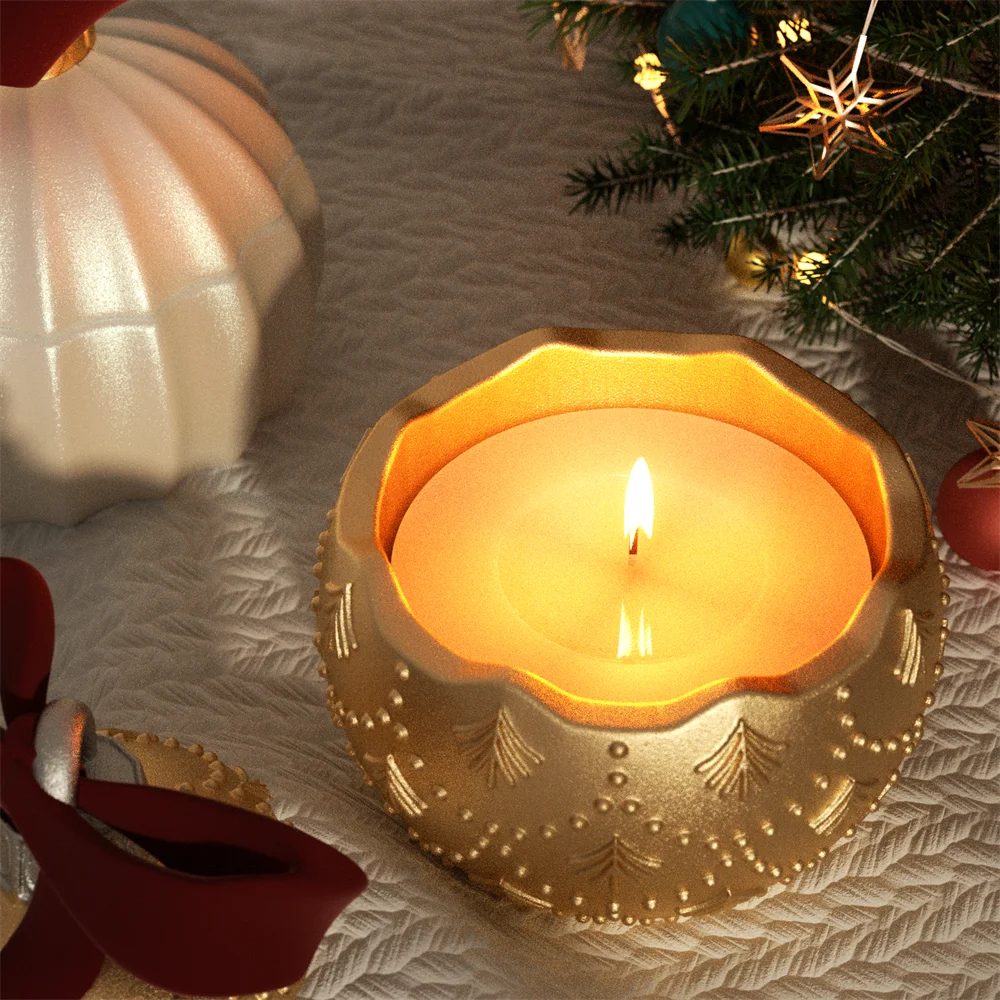 Silicone Candle Mold – Bauble Candle Jar