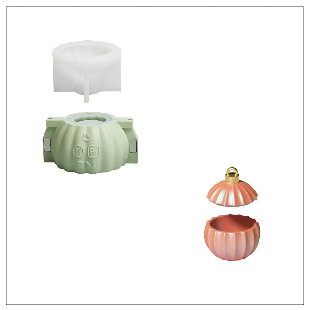 Silicone Candle Mold – Bauble Candle Jar