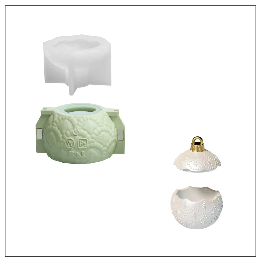 Silicone Candle Mold – Bauble Candle Jar