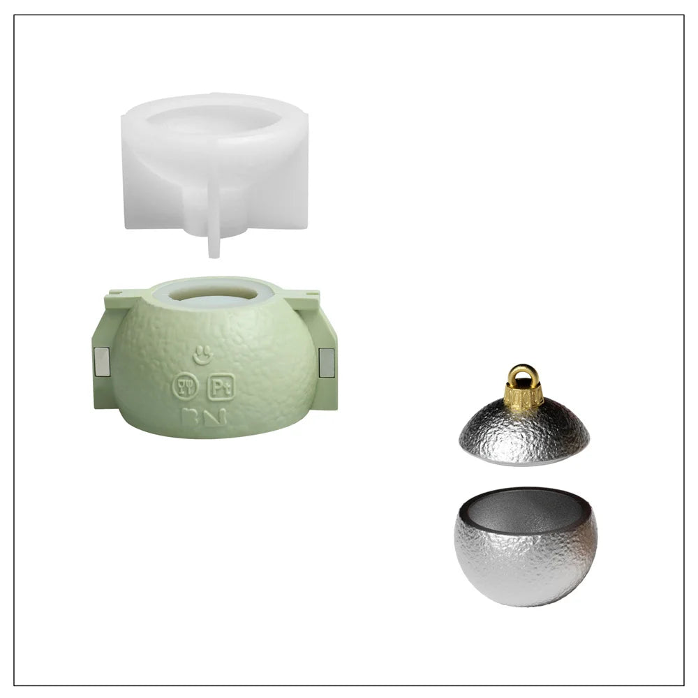 Silicone Candle Mold – Bauble Candle Jar