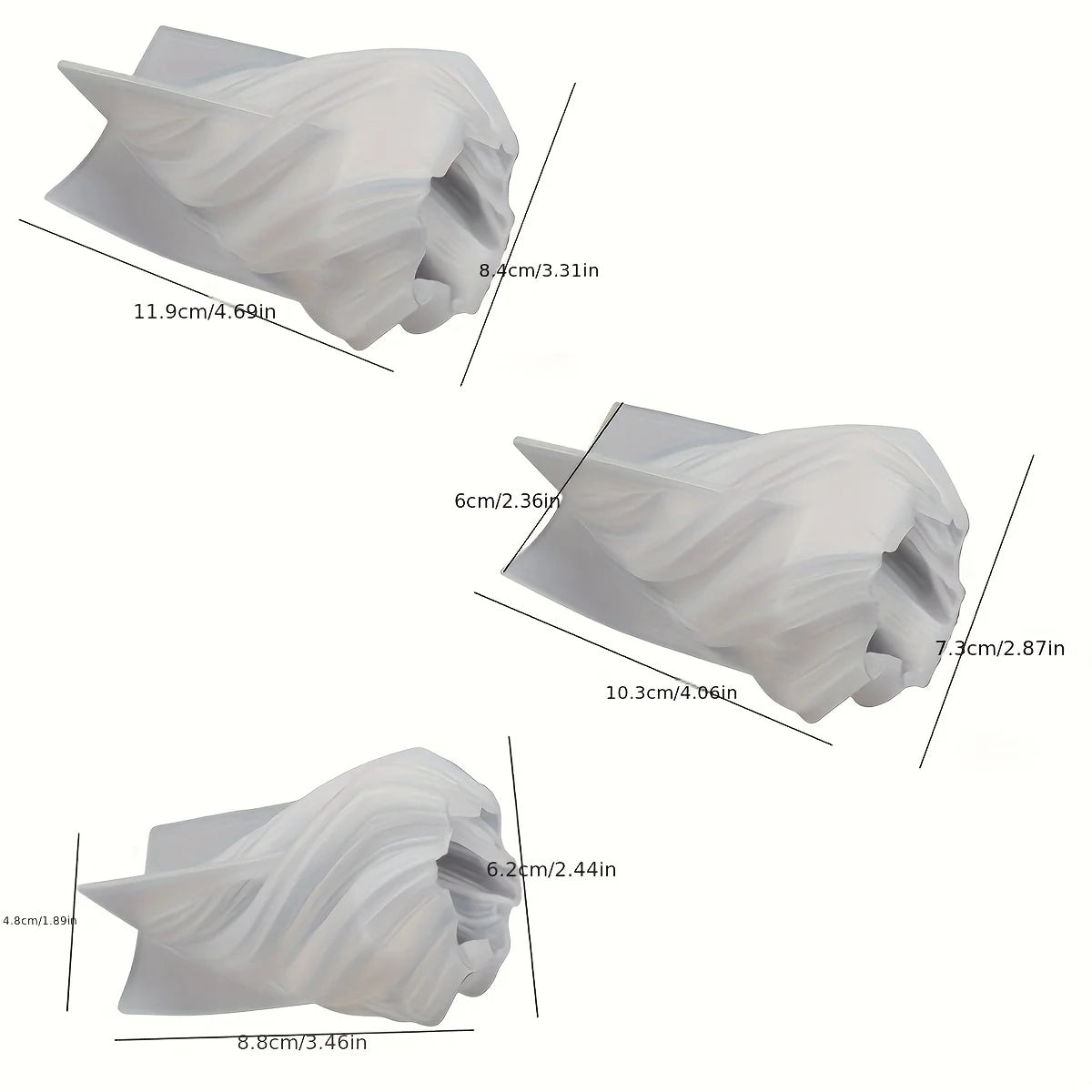 Silicone Candle Mold – Spiral Christmas Tree