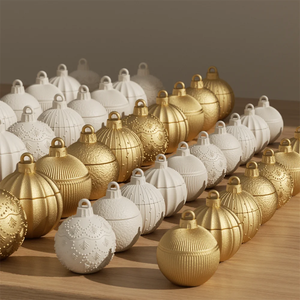 Silicone Candle Mold – Bauble Candle Jar