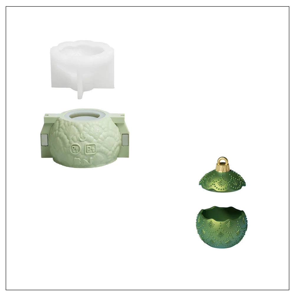 Silicone Candle Mold – Bauble Candle Jar