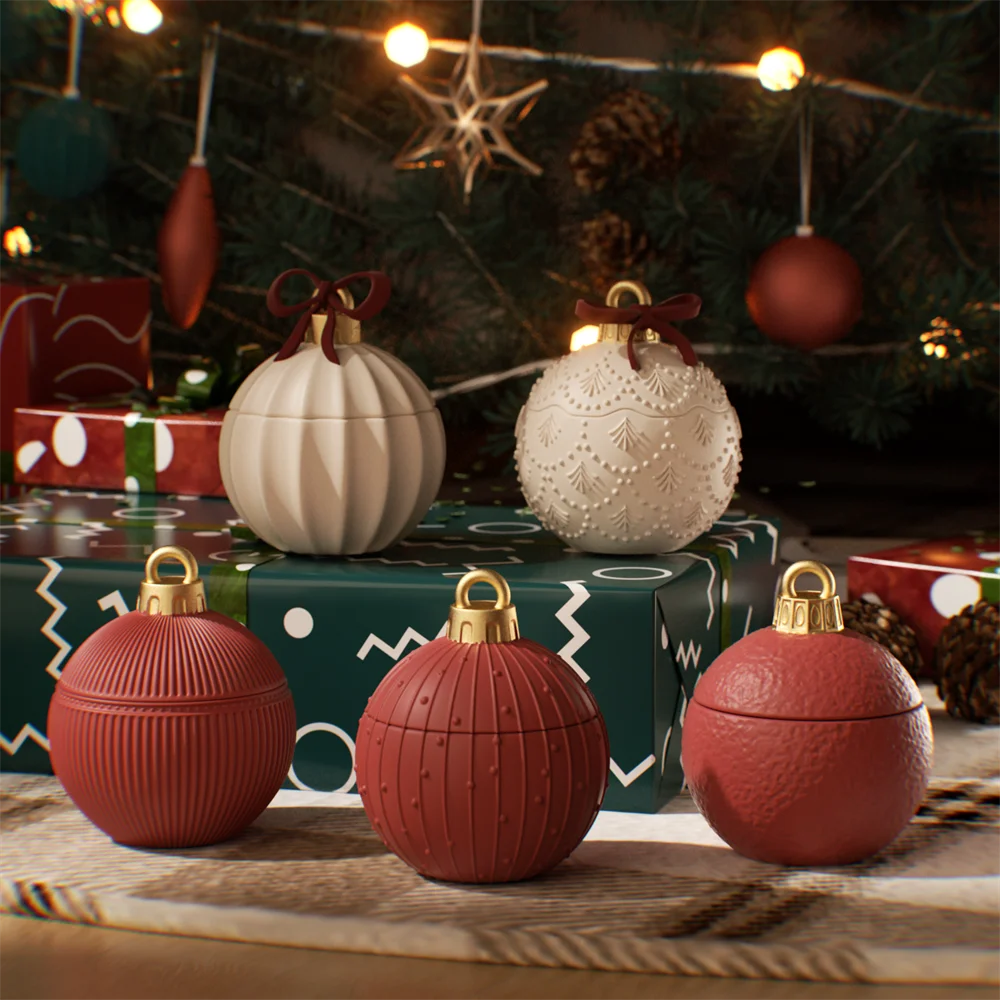 Silicone Candle Mold – Bauble Candle Jar