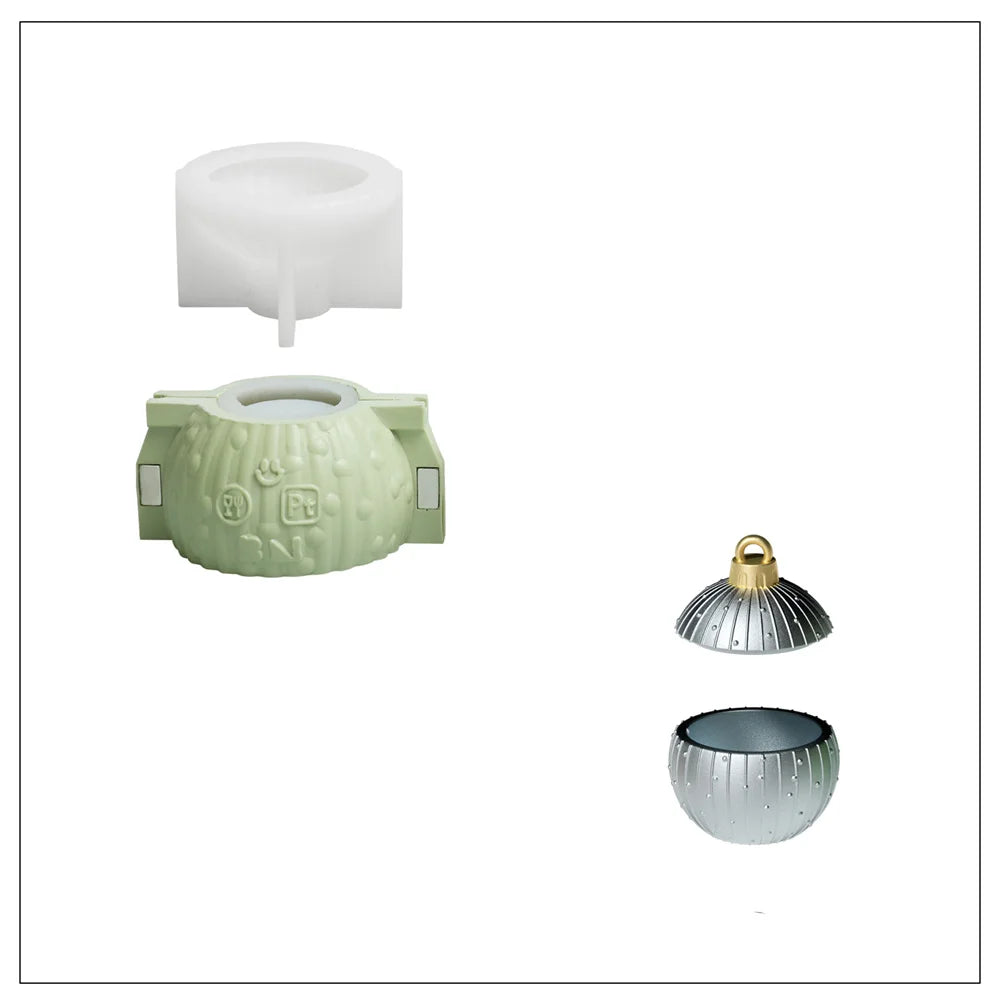 Silicone Candle Mold – Bauble Candle Jar