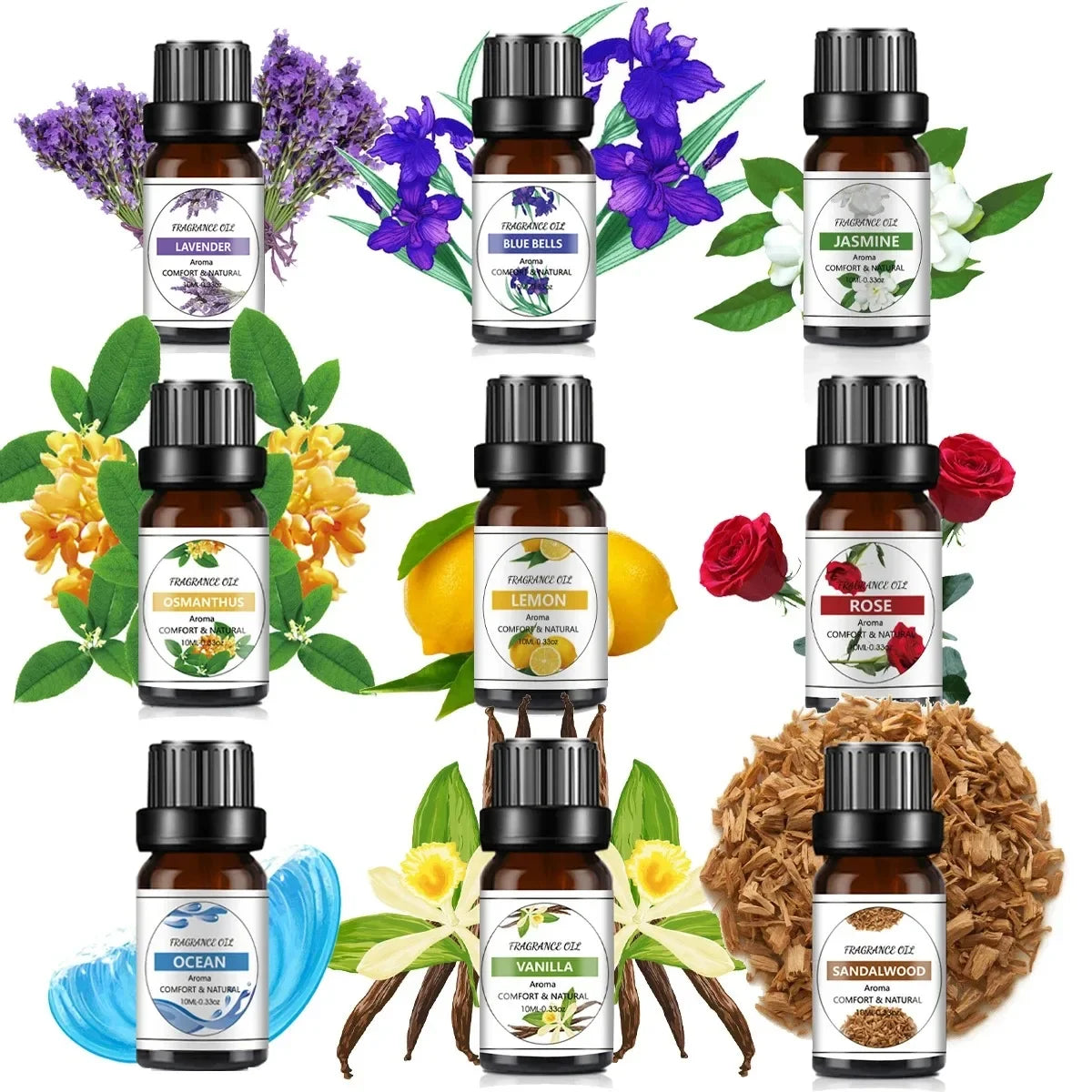 10 ml fragrance oils