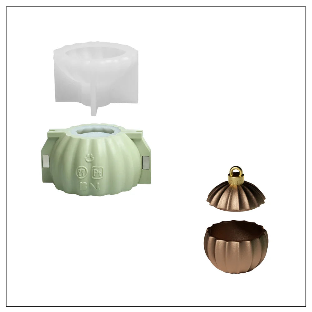 Silicone Candle Mold – Bauble Candle Jar